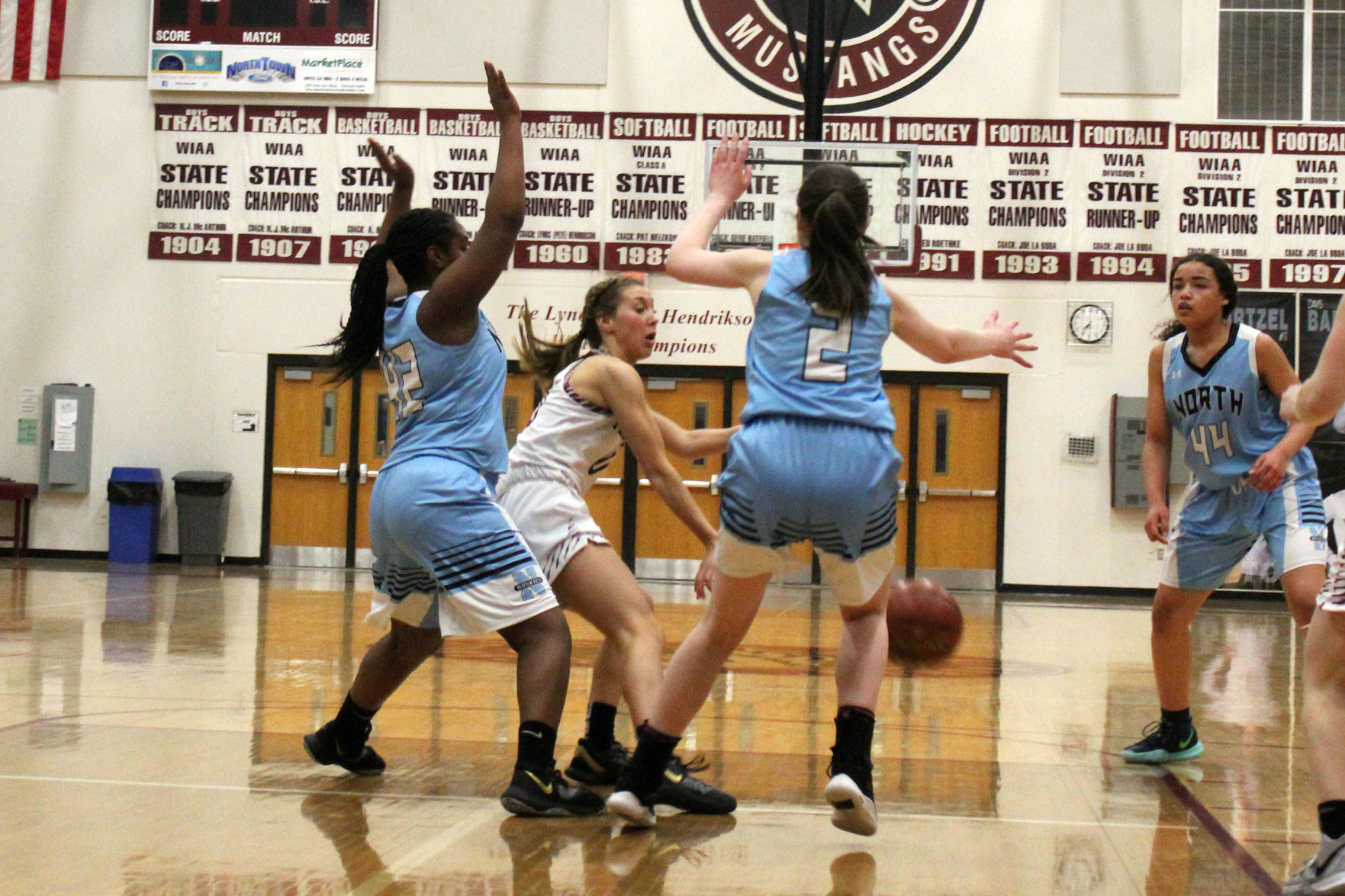 Eau Claire North at Menomonie girls basketball 2-13-20